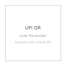 UPI QR Code for donations to JUEF